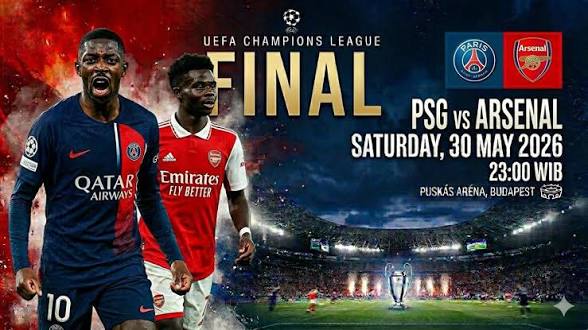 Laga Final Liga Champions UEFA 2026